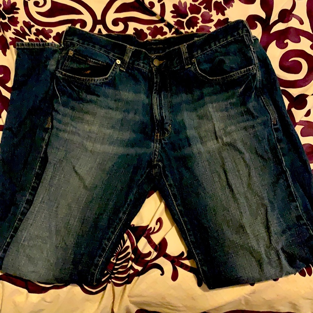 Calvin Klein jeans. Size 36 straight.